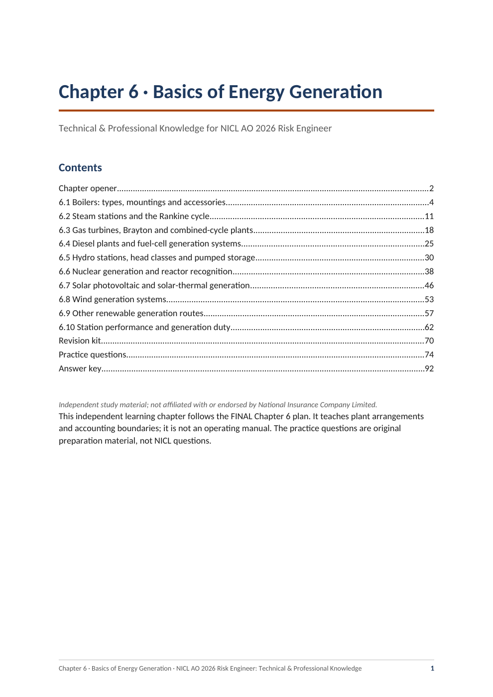 Energy Generation, original PDF page 1. Download the sample PDF for selectable text.